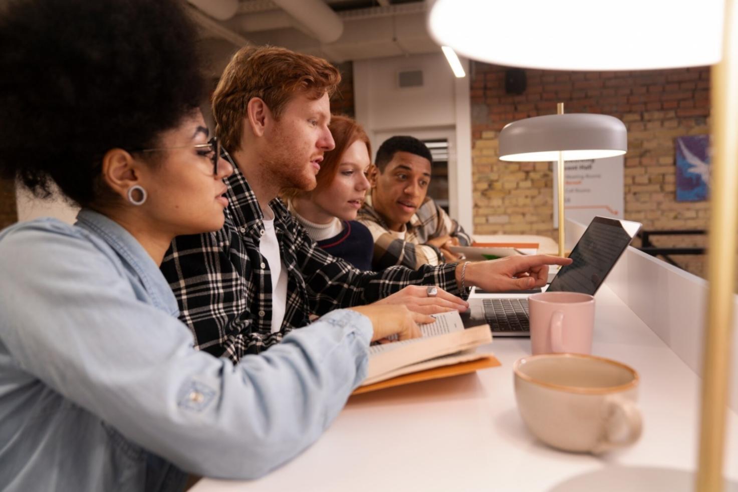 Office workspace and planning area